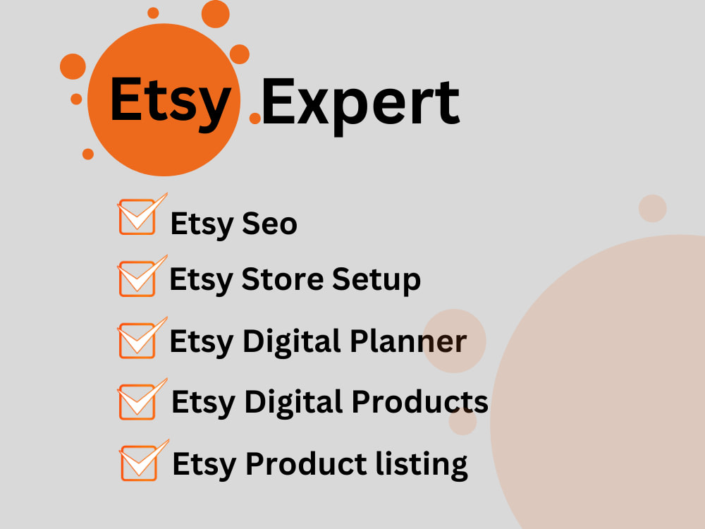 Etsy Shop Setup Service | Branding, SEO, Banner Design, Product Listings in Berlin