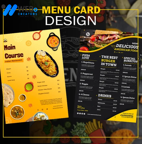 Restaurant digital menu board Berlin menu printing services online food menu design 2026