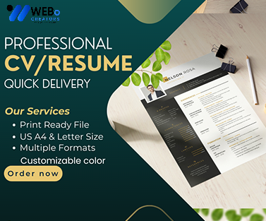 Elegant Resume Design Service, CV designs, CV writing in Berlin For Gain Job